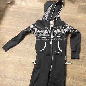 One Piece Onesie - Navy - Size XXS